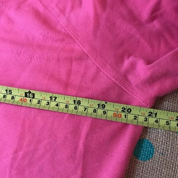 KIWI KATE Active Women's Pink Lace Long Sleeve Top Shirt - Size Large - Picture 3 of 8